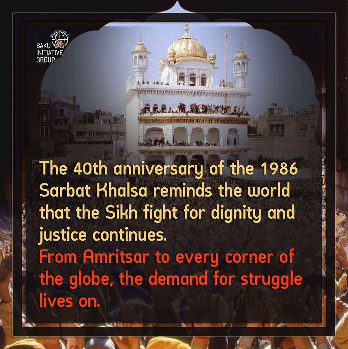 40th Anniversary of 1986 Sarbat Khalsa Highlights Enduring Sikh Struggle for Dignity and Justice 5 Khalsa