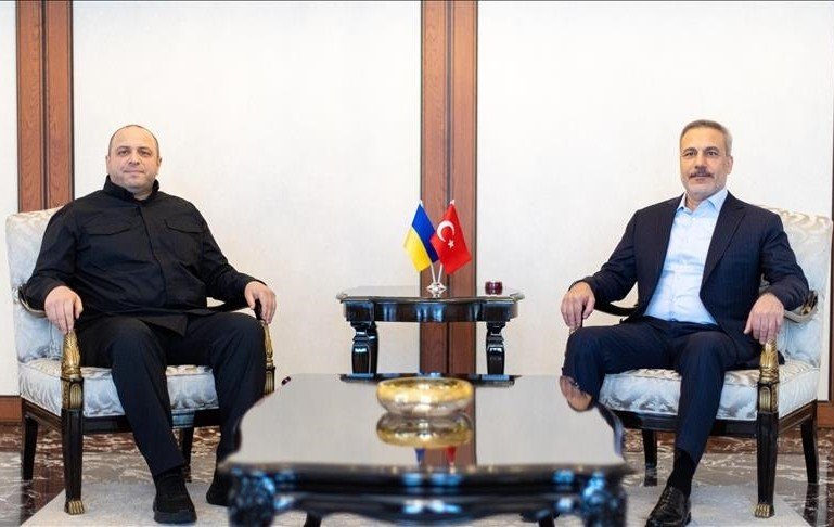 Türkiye’s FM Hakan Fidan Meets Ukraine’s Security Council Secretary in Ankara 6 Fidan