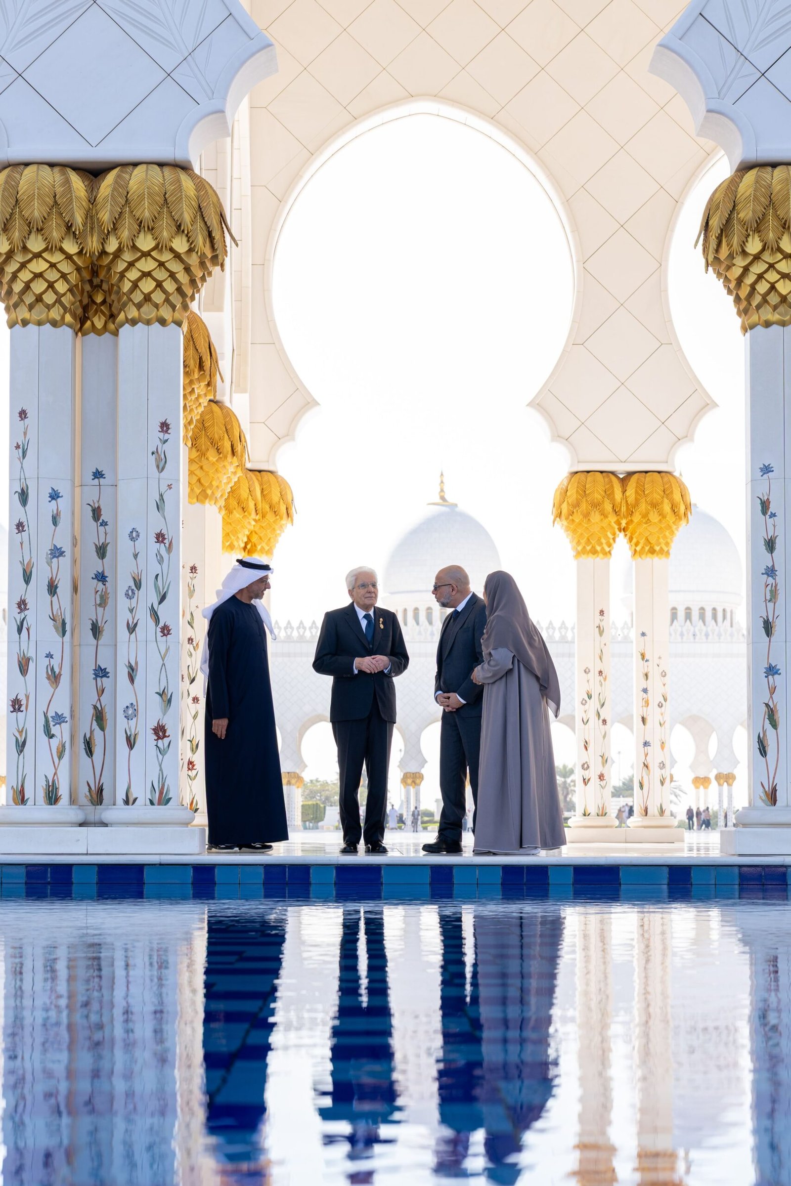 Italian President Visits Sheikh Zayed Grand Mosque in Abu Dhabi 1 Abu Dhabi