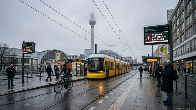 48-Hour Transit Strike Disrupts Public Transport Across Germany 6 Germany