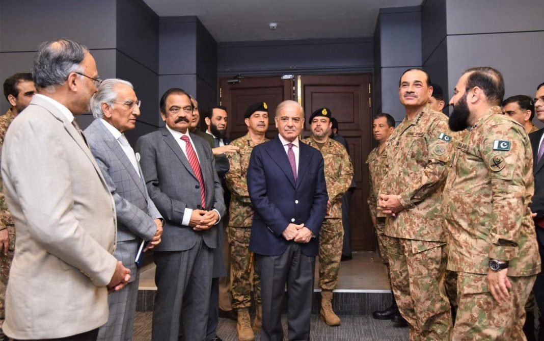 PM Shehbaz Sharif Reaffirms Firm Response to Cross-Border Threats After GHQ Briefing 2 Sharif