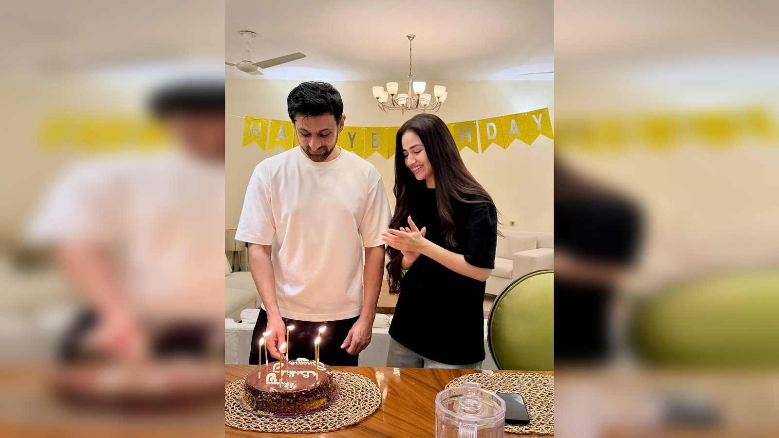 Sana Javed Surprises Shoaib Malik with Intimate Birthday Celebration at Home 4 Sana Javed Surprises Shoaib Malik with Intimate Birthday Celebration at Home