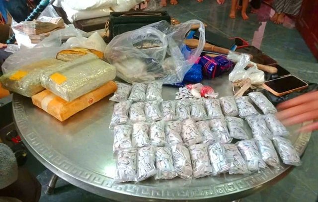 Việt Nam-Laos Joint Anti-Drug Operation Seizes 23.4kg of Narcotics, Four Arrested