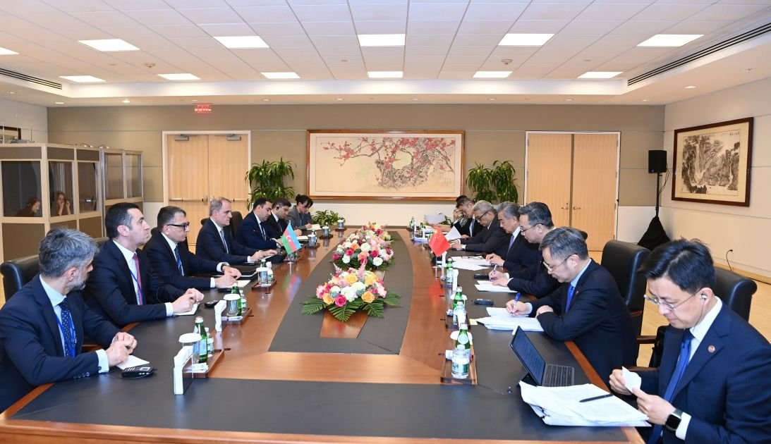 Jeyhun Bayramov, Wang Yi Discuss Strengthening Strategic Partnership in New York 26 Jeyhun Bayramov
