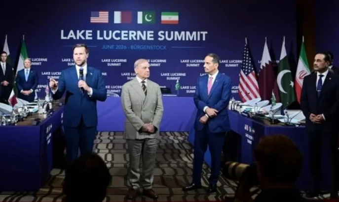 First Round of Iran–US Four-Party Talks Concludes in Switzerland with Mediation by Qatar and Pakistan