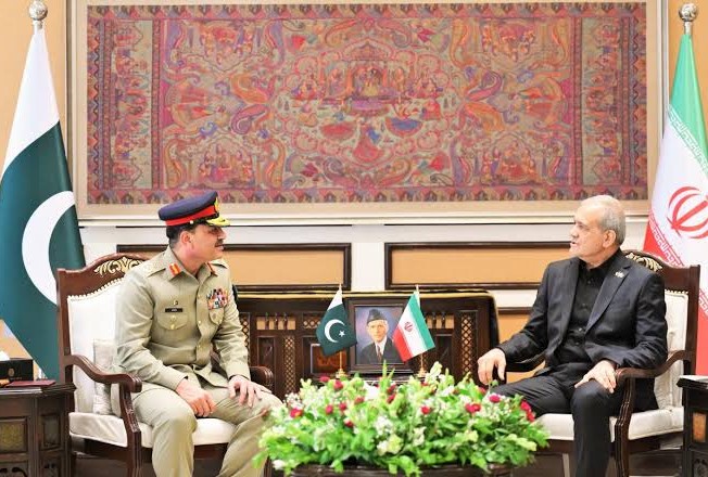 Field Marshal Asim Munir Meets Iranian President 3 Munir