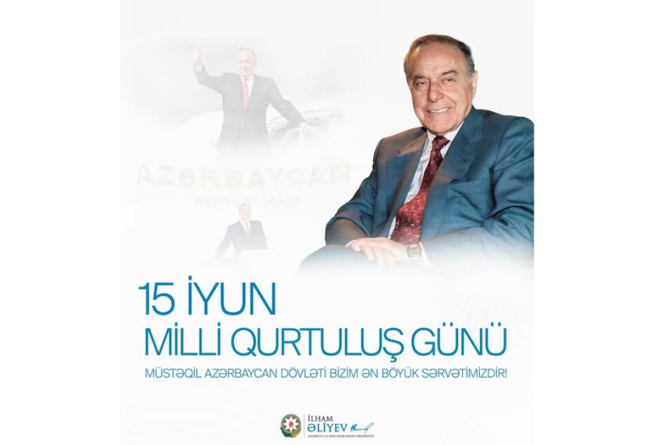 Ilham Aliyev Commemorates National Salvation Day with Social Media Message 3 Aliyev