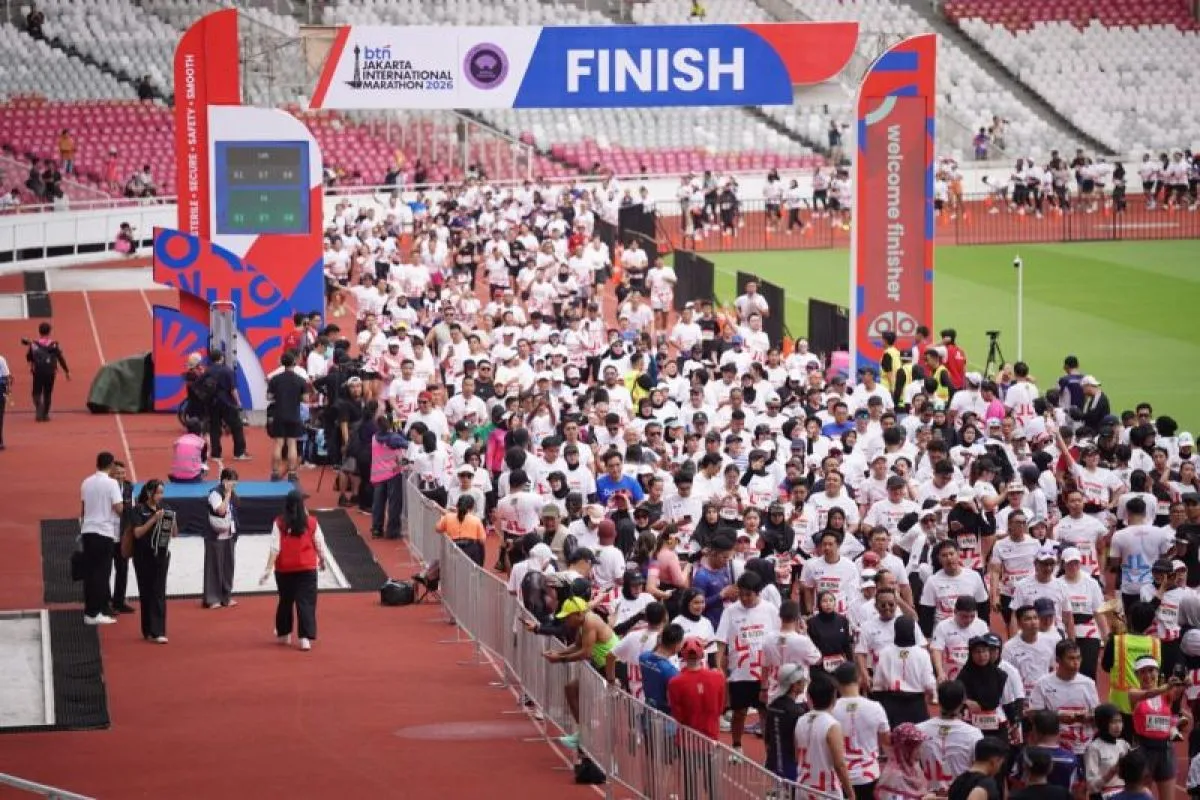 Over 20,000 Runners Participate in Opening Day of BTN Jakarta International Marathon 2026 2 Marathon