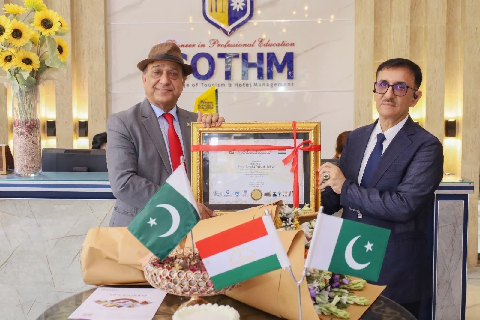 Tajik Envoy Visits COTHM, Discusses Educational and Tourism Cooperation with Pakistan 3 Pakistan