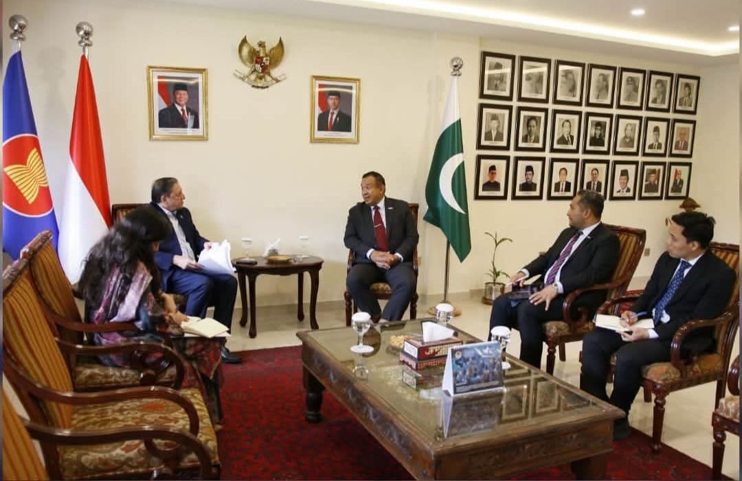 Indonesian Ambassador, Senator Mandviwalla Discuss Strengthening Pakistan-Indonesia Ties