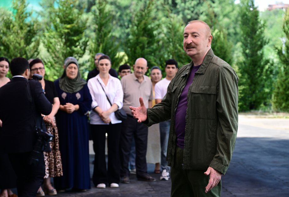 President Aliyev Says Return of Former Displaced Persons Marks a National Celebration