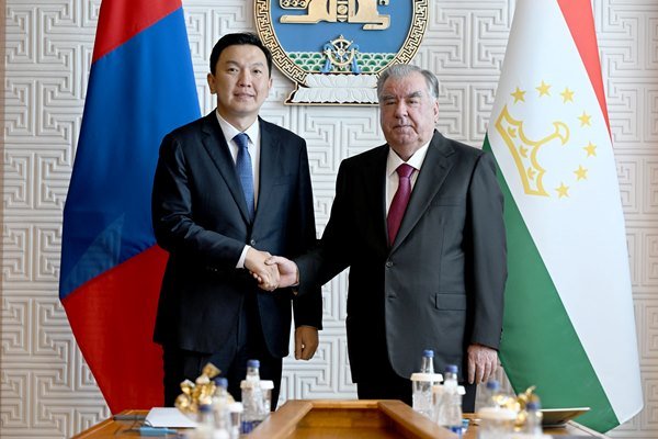 President Emomali Rahmon, Mongolian Prime Minister Discuss Expanding Bilateral Cooperation 4 Emomali