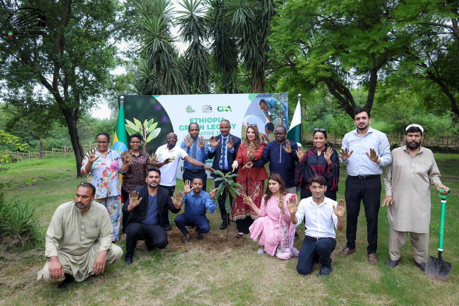 Ethiopian Embassy in Islamabad Leads Tree Plantation Drive in Solidarity with Green Legacy Initiative