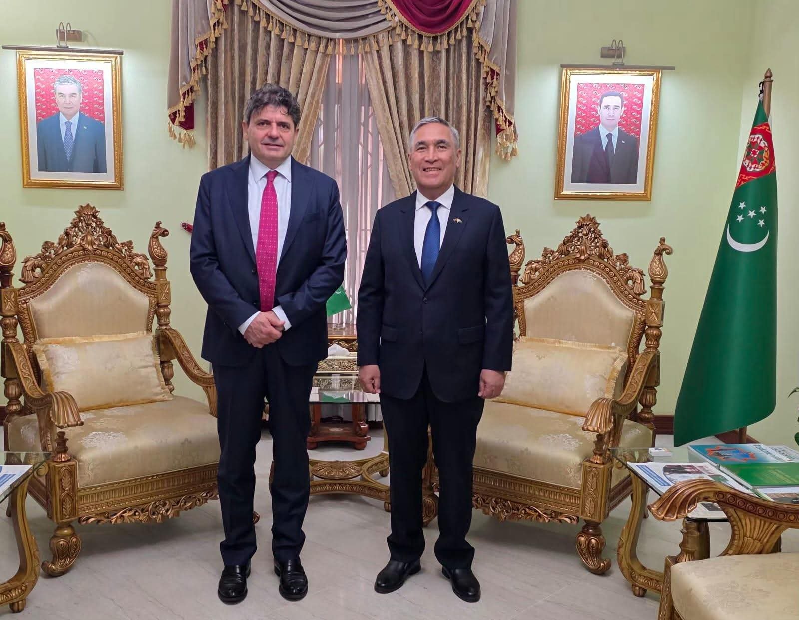 Italian Ambassador-Designate Visits Turkmenistan Embassy in Islamabad 32 Turkmenistan