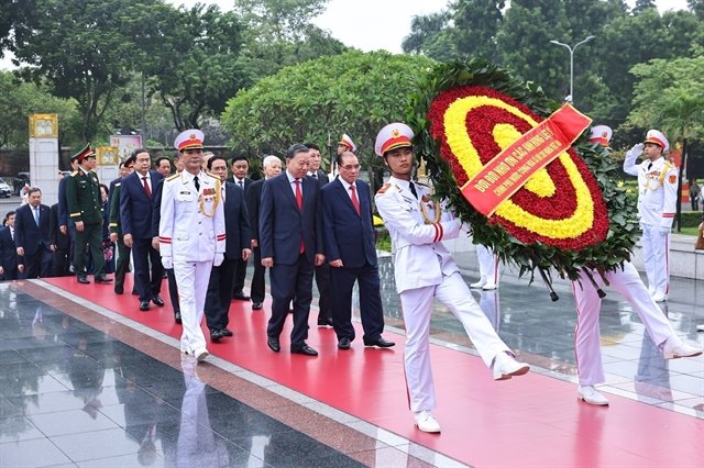 Vietnamese Leaders Pay Tribute to President Hồ Chí Minh Ahead of 81st National Day 2 Hồ Chí Minh