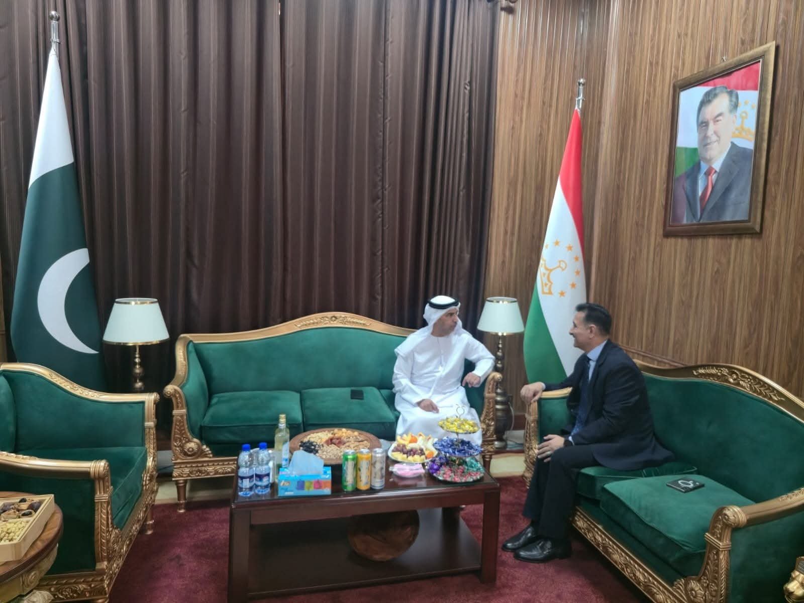 Tajik, UAE Ambassadors Meet in Islamabad to Advance Bilateral Cooperation