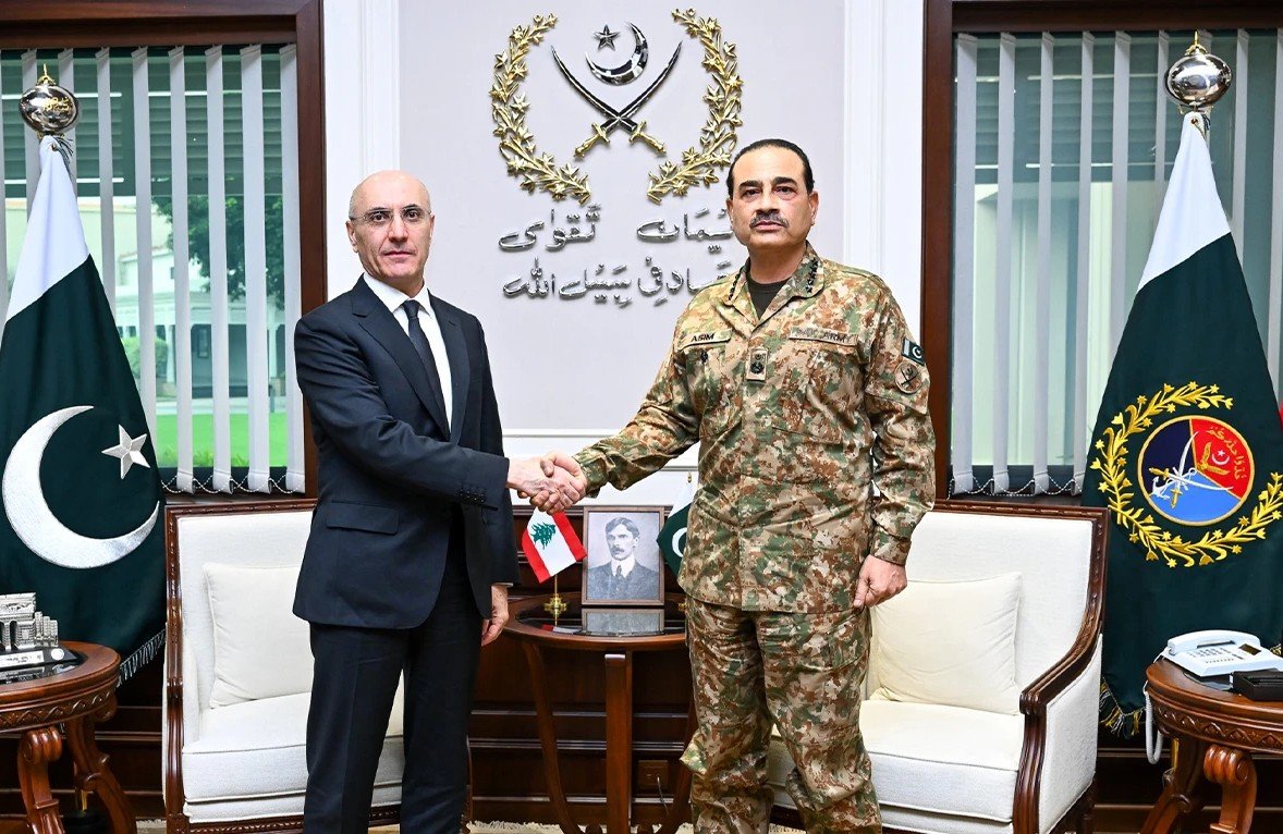 Lebanese Interior Minister Meets Pakistan Army Chief to Strengthen Bilateral Security Cooperation 3 Army
