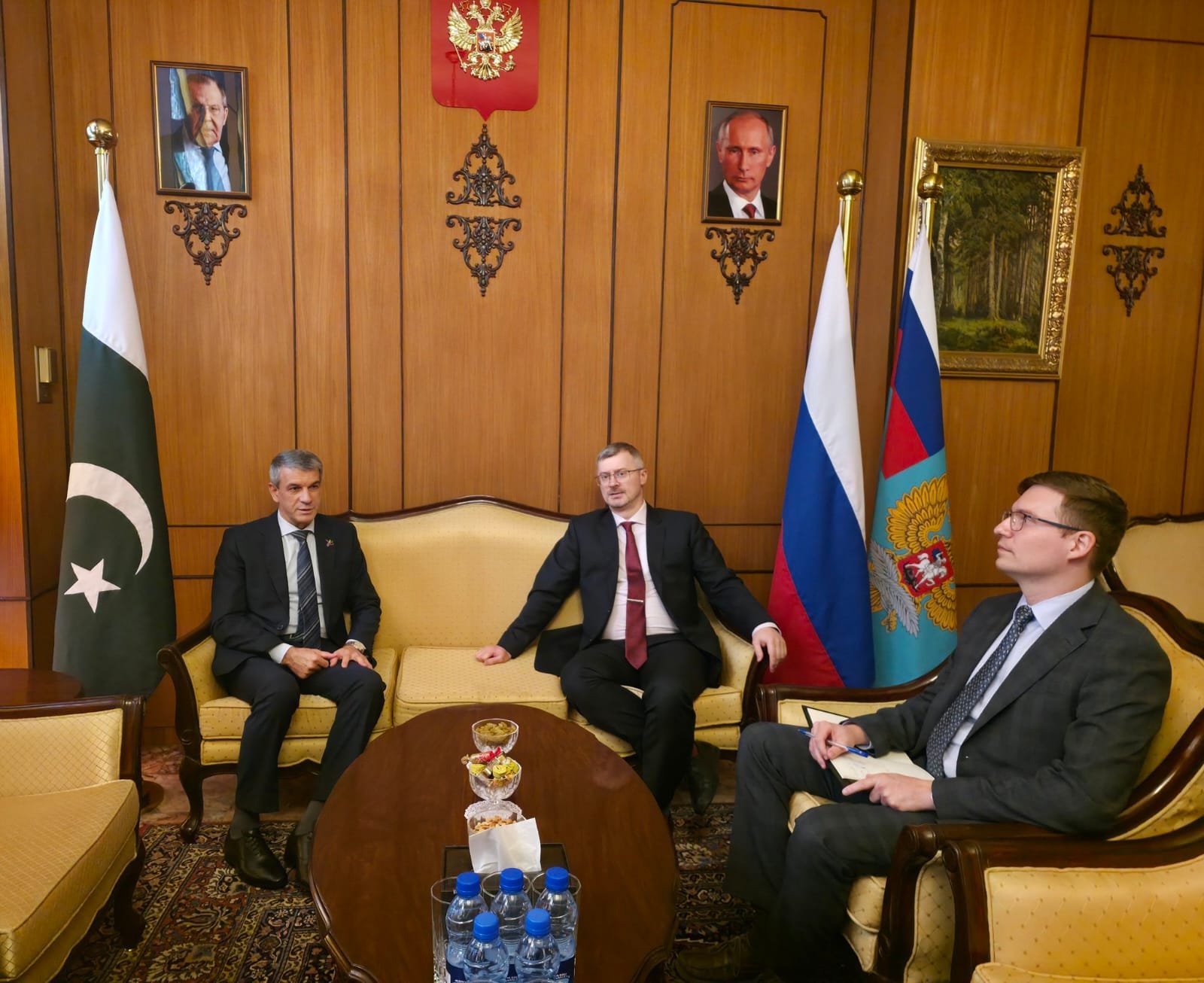 Azerbaijan, Russia Ambassadors Discuss Issues of Mutual Interest in Islamabad 32 Islamabad