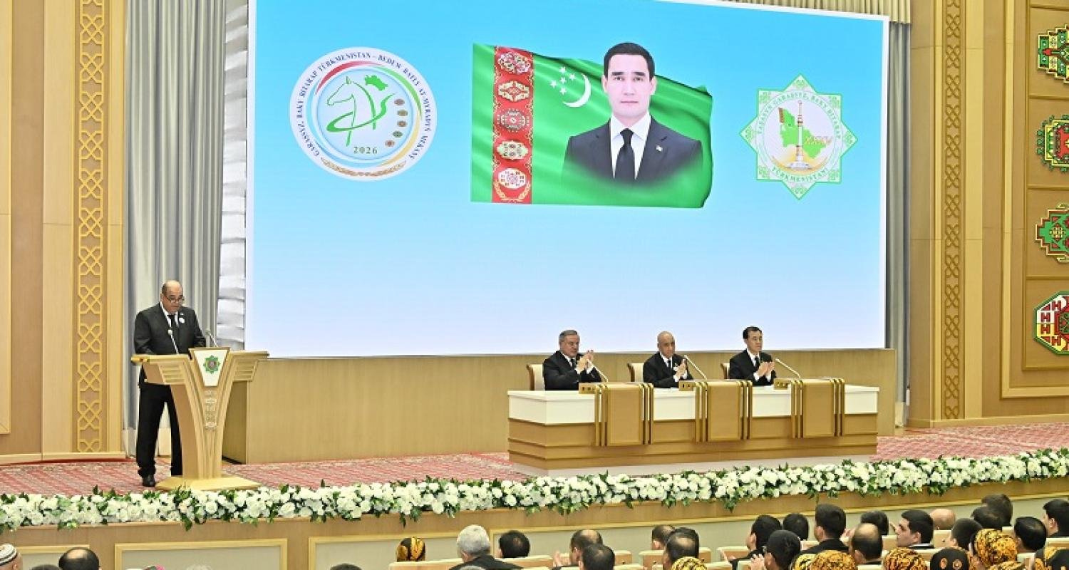 XXVII Conference of Humanitarian Association of Turkmen of the World Held in Ashgabat 2 Ashgabat