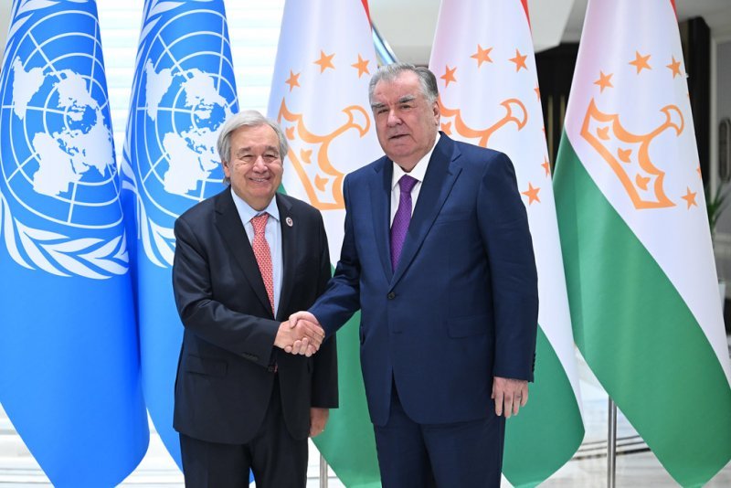 Rahmon, Guterres Review Tajikistan’s Global Initiatives on Water and Climate 11 Rahmon