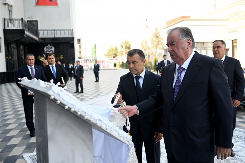 Tajikistan President Inaugurates Hayot Private Gymnasium in Sughd Region 2 Sughd