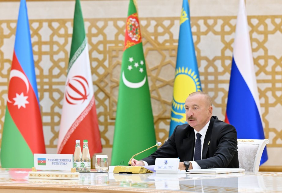 Aliyev Calls for Joint Action to Address Caspian Sea Level Decline 2 Aliyev
